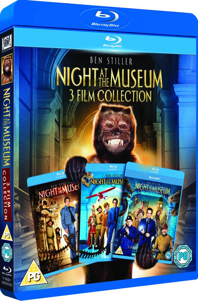 Night At The Museum / Night At The Museum 2 / Night At The Museum 3 - Secret Of The Tomb Blu-Ray
