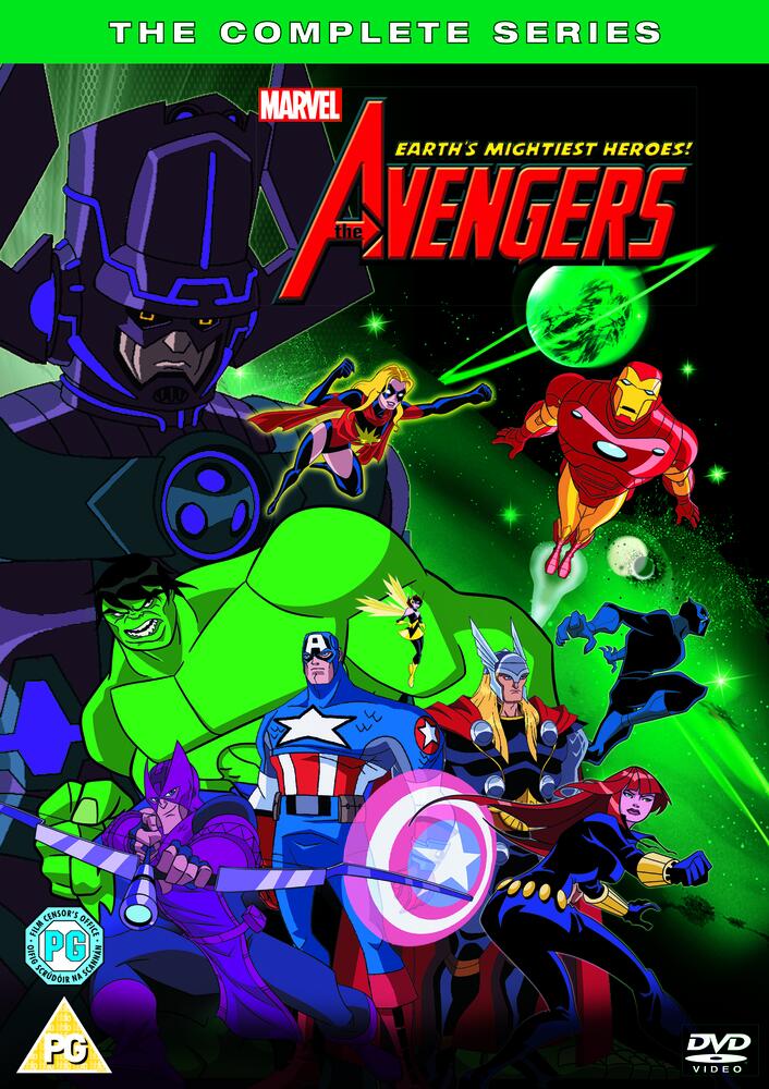 Avengers - Earths Mightiest Heroes - Volumes 1 to 8 DVD