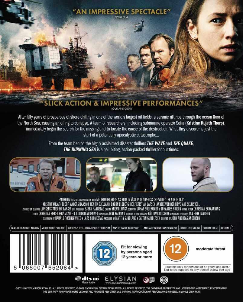The Burning Sea Blu-Ray