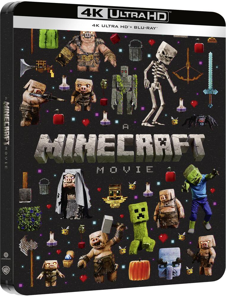 A Minecraft Movie Limited Collectors Edition Steelbook 4K Ultra HD + Blu-Ray