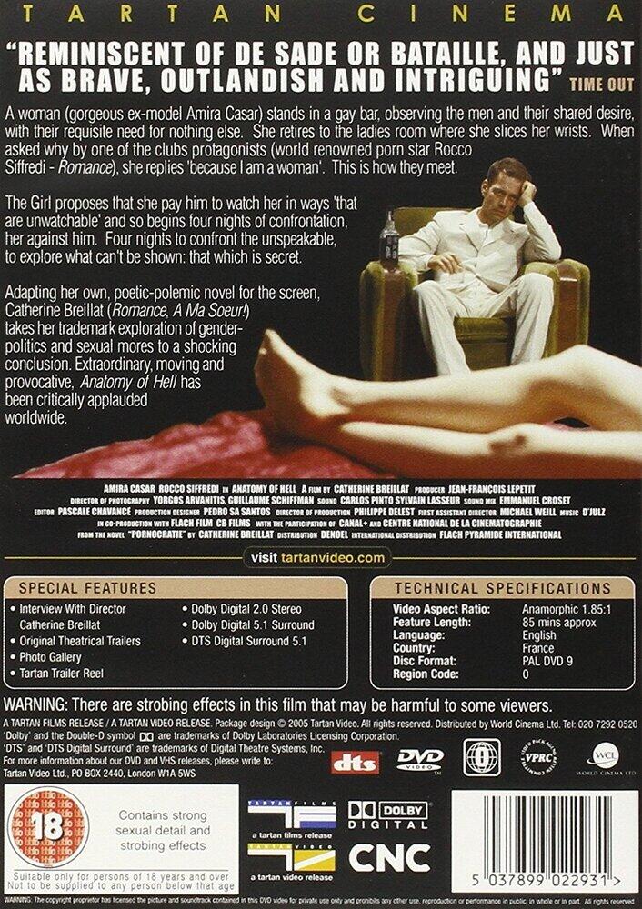 Anatomy Of Hell DVD