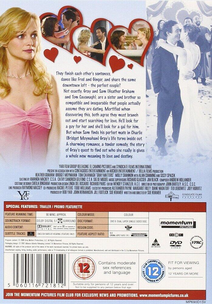 Gray Matters DVD