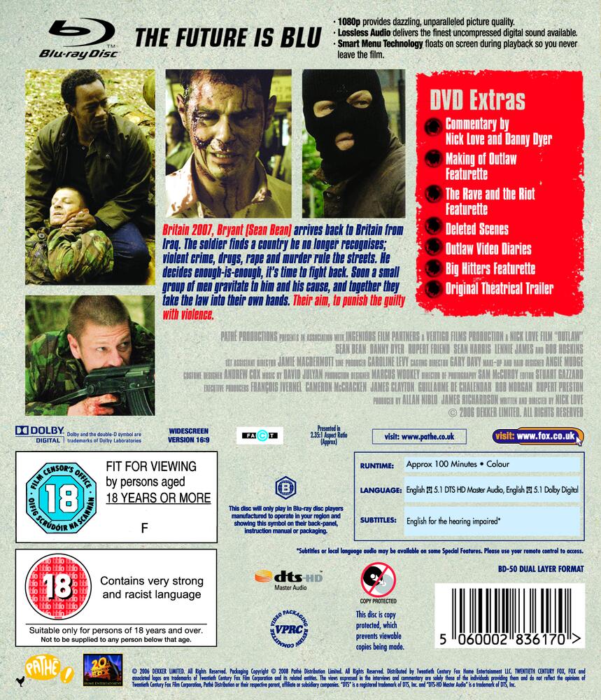 Outlaw Blu-Ray
