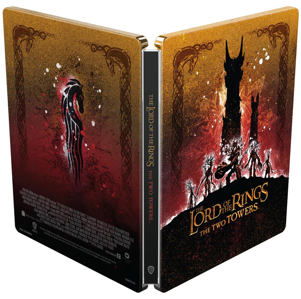 The Lord Of The Rings - The Two Towers Limited Edition Steelbook 4K Ultra HD + Blu-ray
