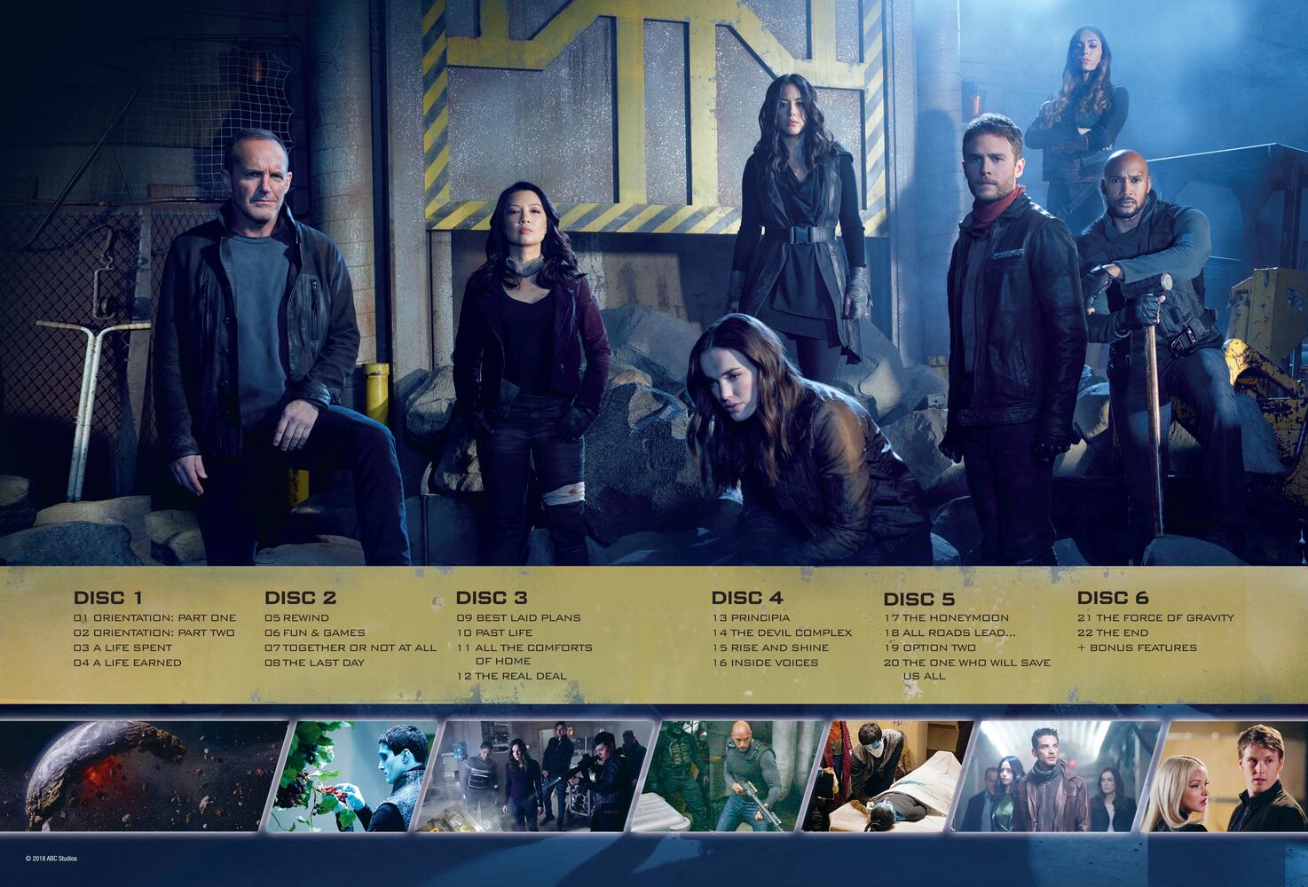 Marvels Agents of S.H.I.E.L.D Season 5 DVD