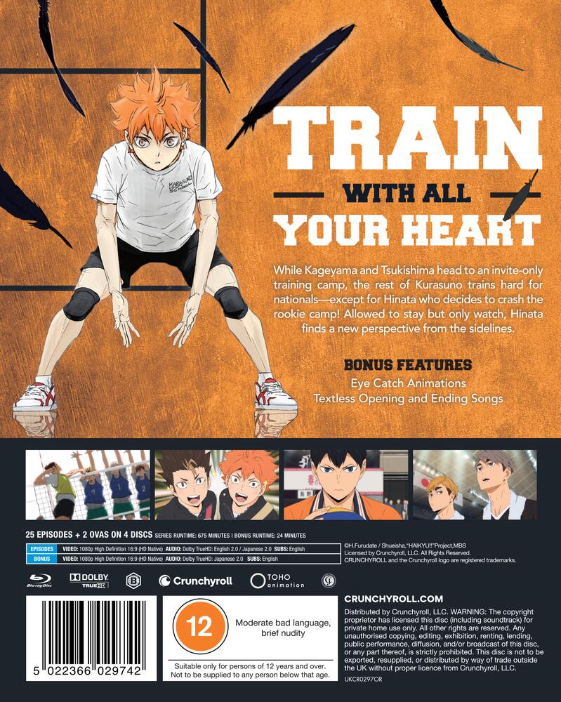 Haikyu To The Top Season 4 Blu-Ray