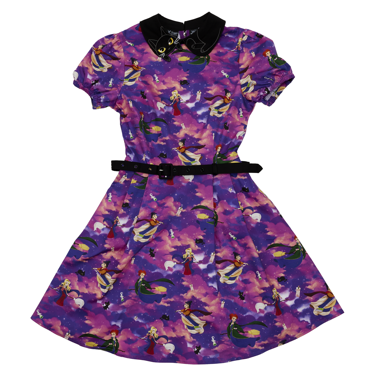 LOUNGEFLY Stitch Shoppe Hocus Pocus Sunset Sanderson Sisters Dress