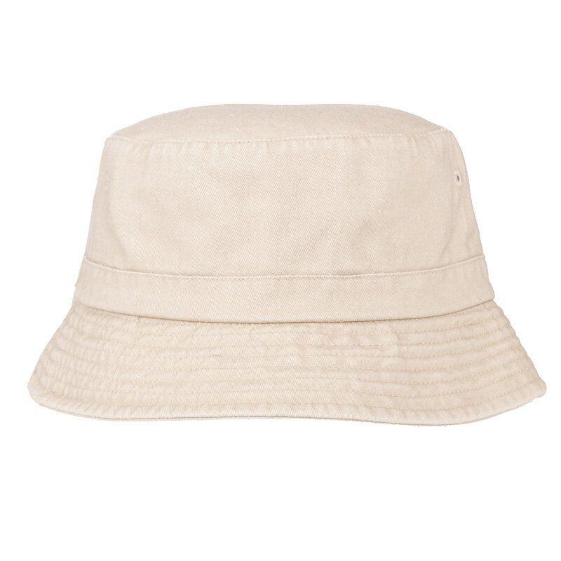 Ladies Washed Cotton Bucket Hat