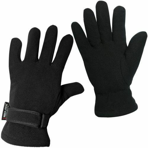 Men's Thermal Lined Polar Fleece Winter Gloves by RockJock