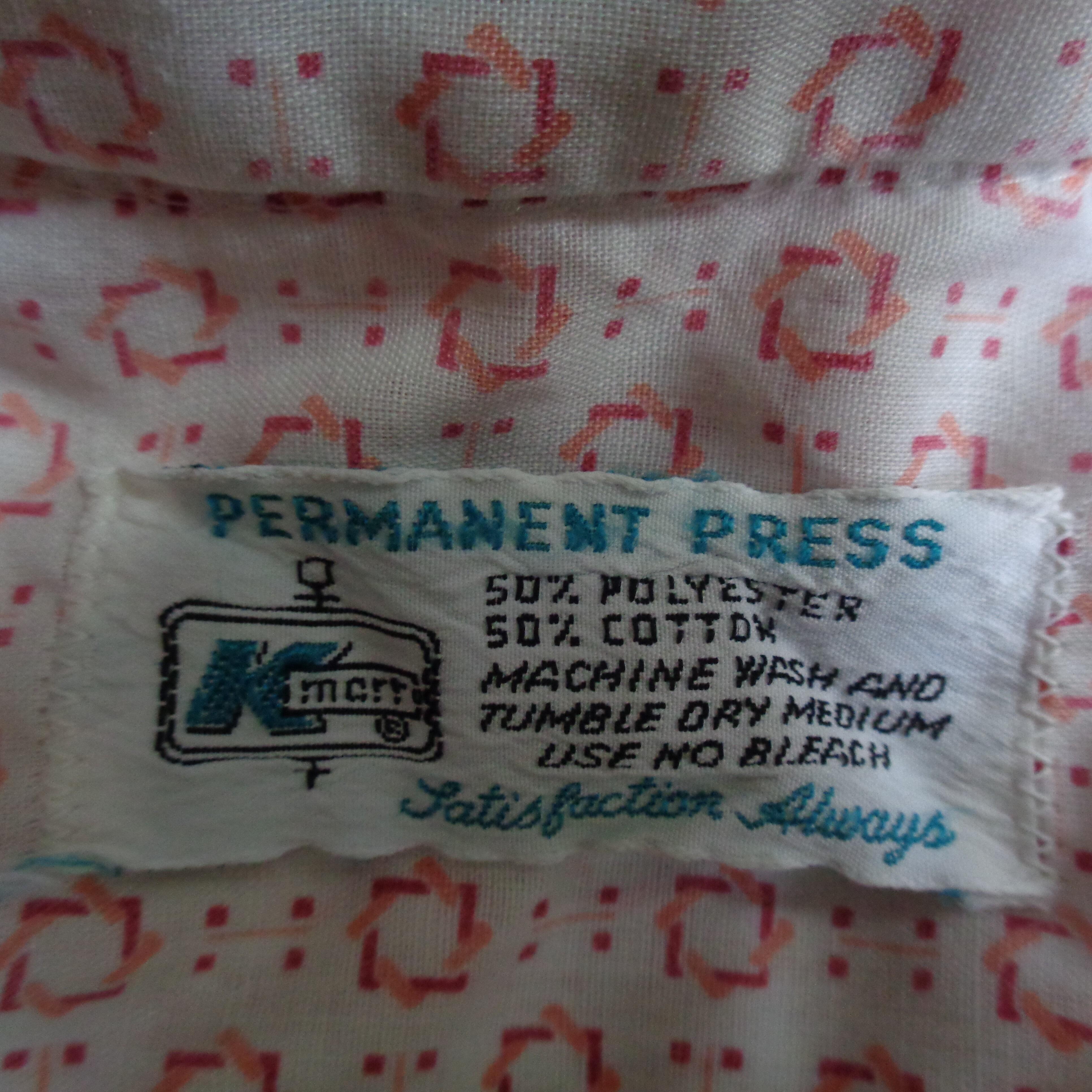 label of cool, vintage K-Mart shirt