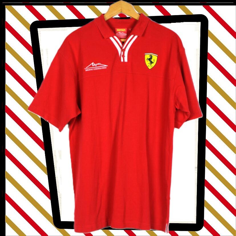 Ferrari Schumacher polo shirt part of the Michael Schumacher Collection