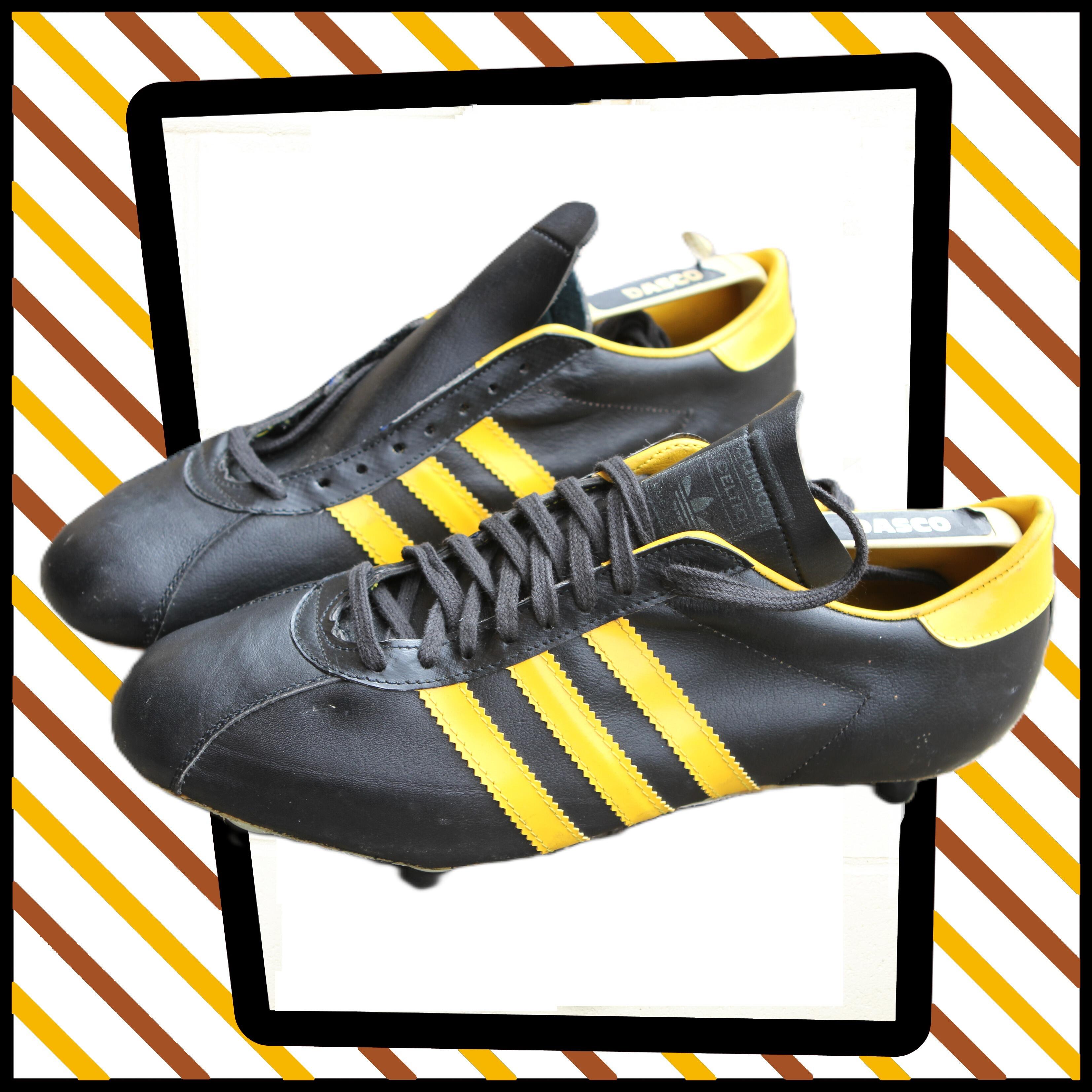 amazing 1970s Vintage Adidas Celtic Football Boots