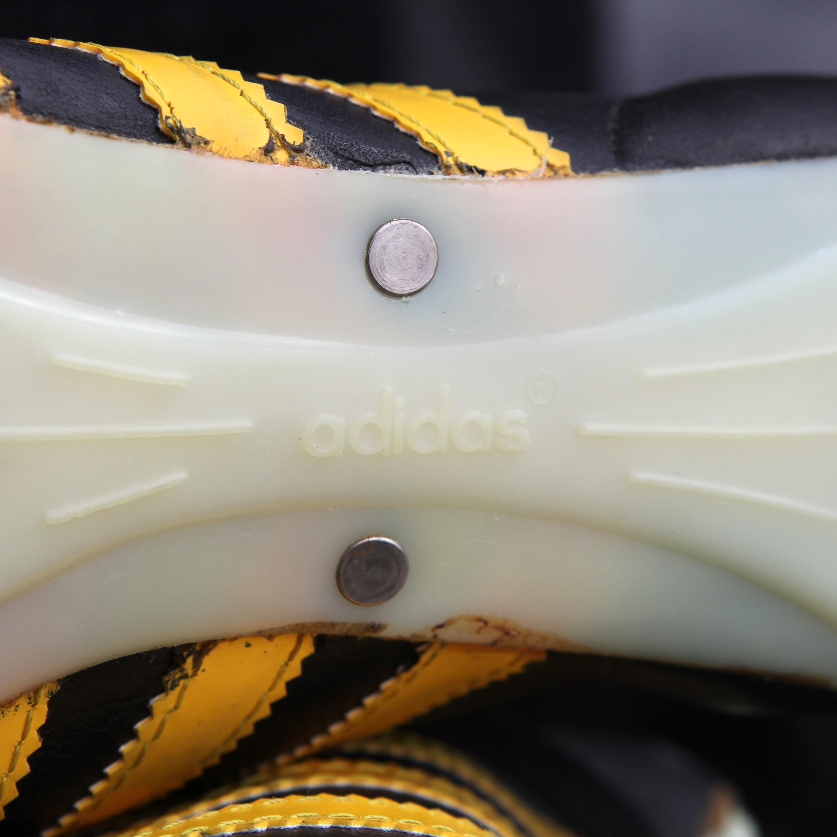 amazing 1970s Vintage Adidas Celtic Football Boots- branding