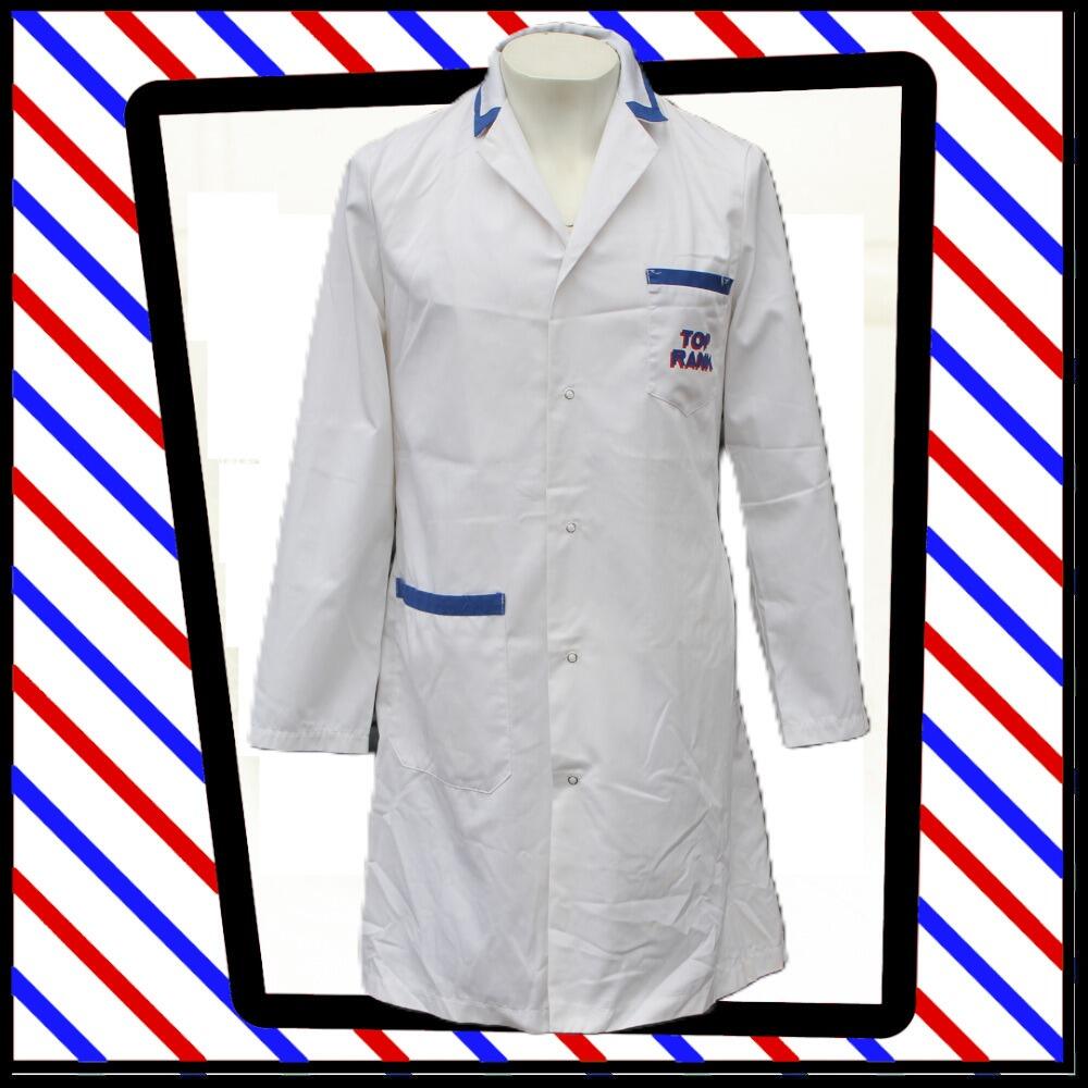 Classic British workwear white coat