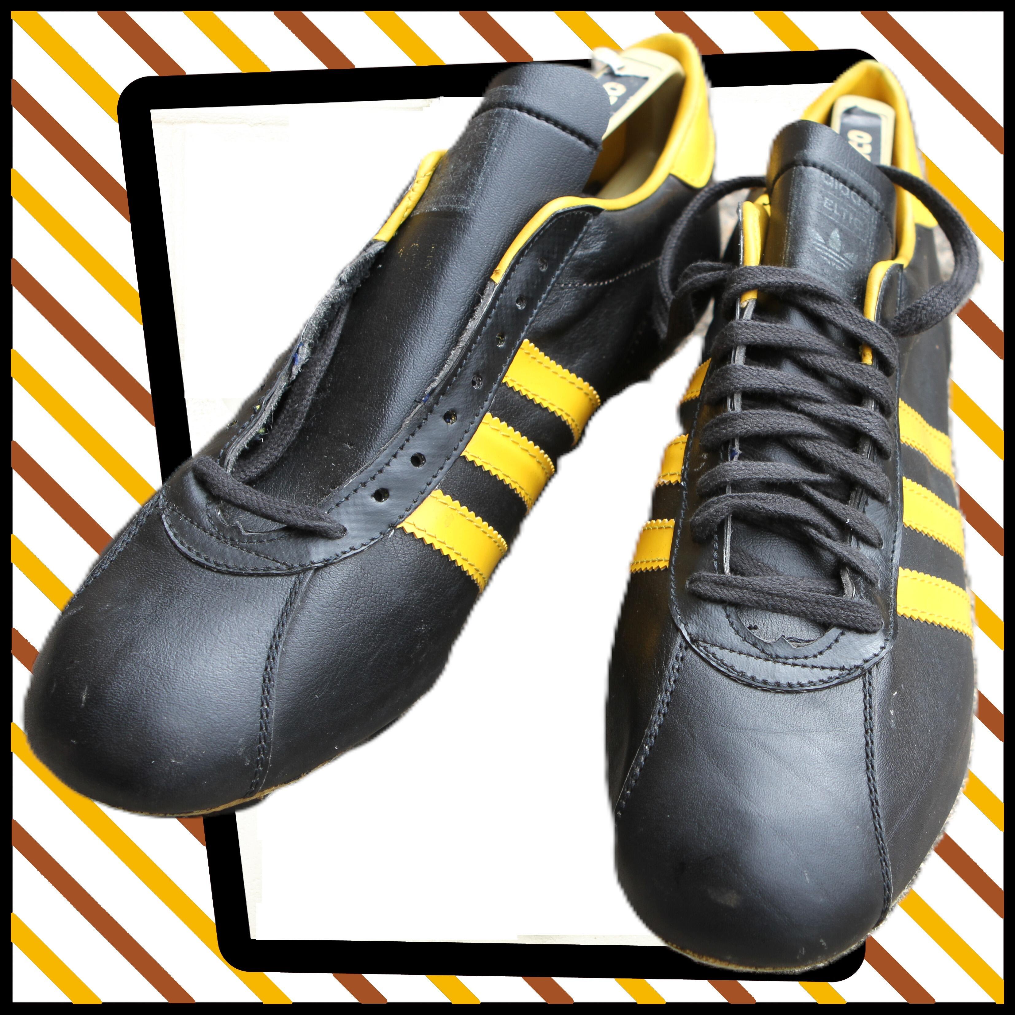 amazing 1970s Vintage Adidas Celtic Football Boots