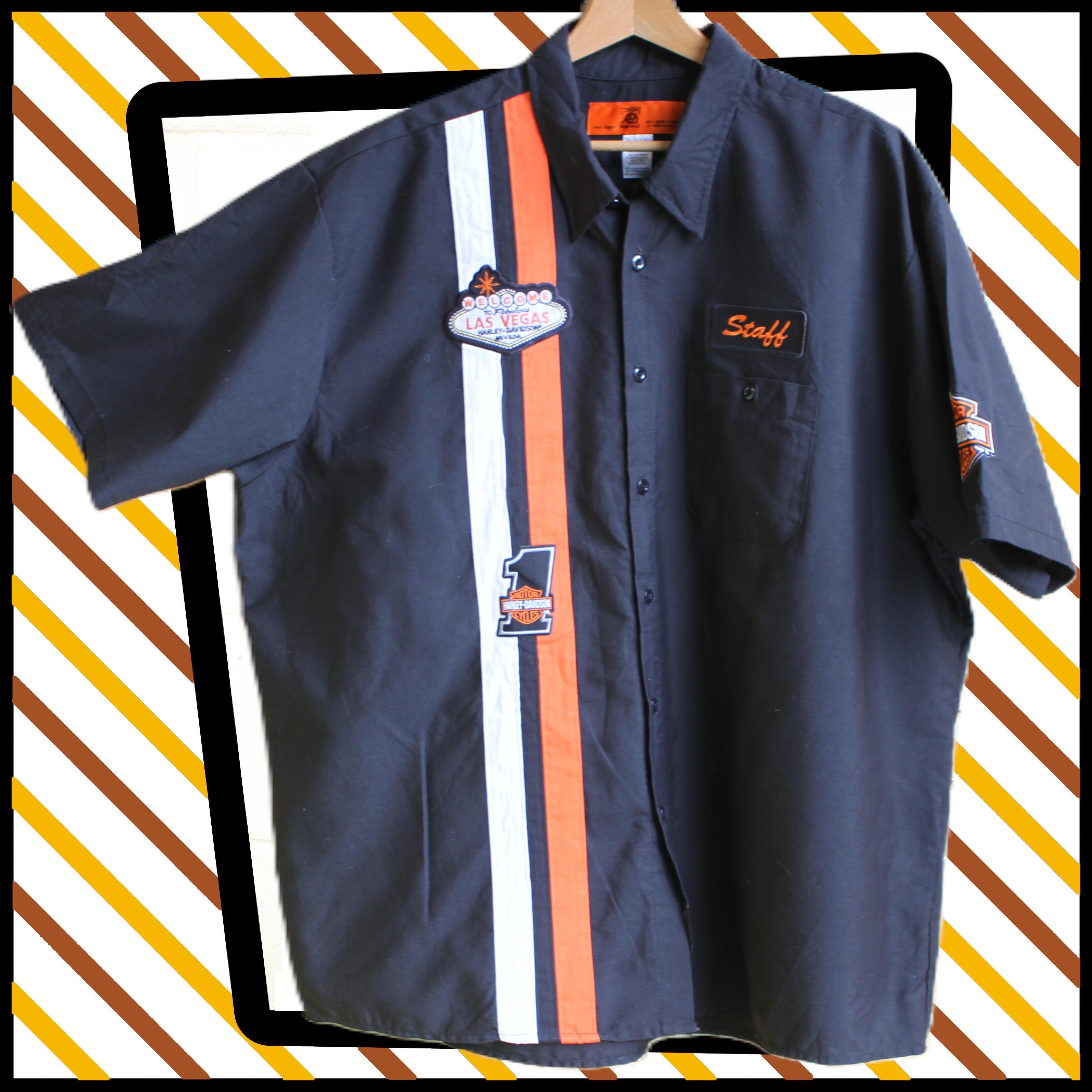 Rare Harley-Davidson workwear shirt in black