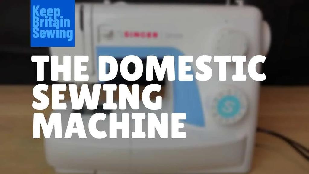 A look at the fundamental parts of a domestic sewing machine