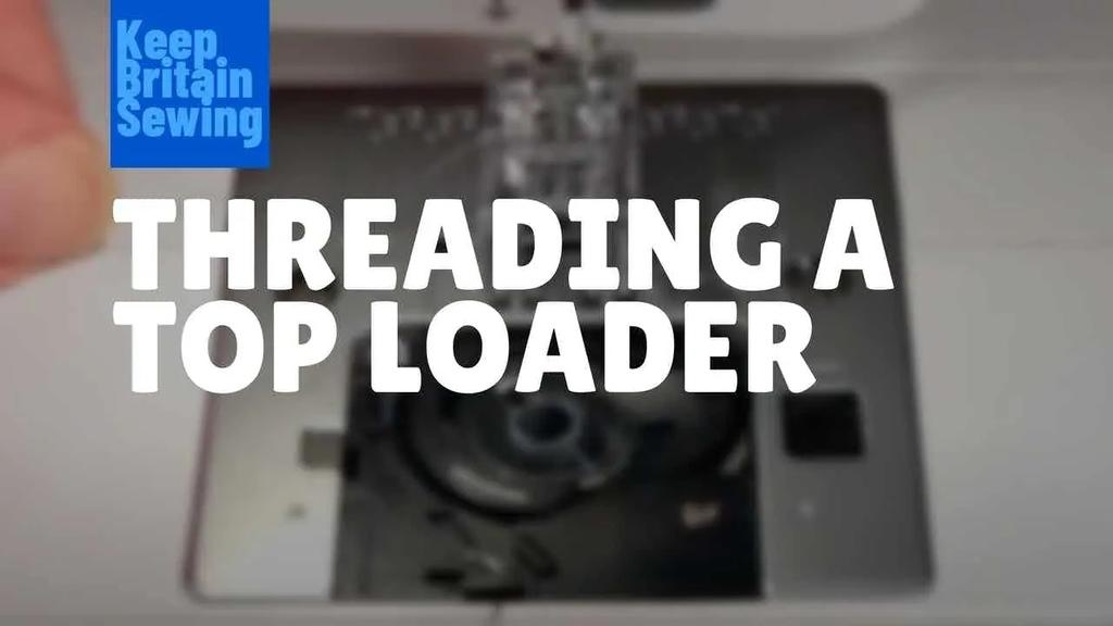 Threading a Top Loader
