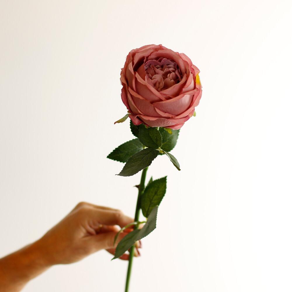 realistic artificial pink rose