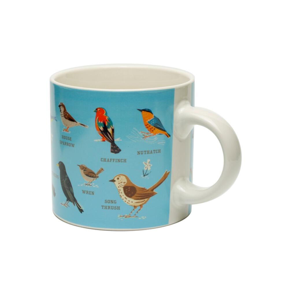 Garden birds mug