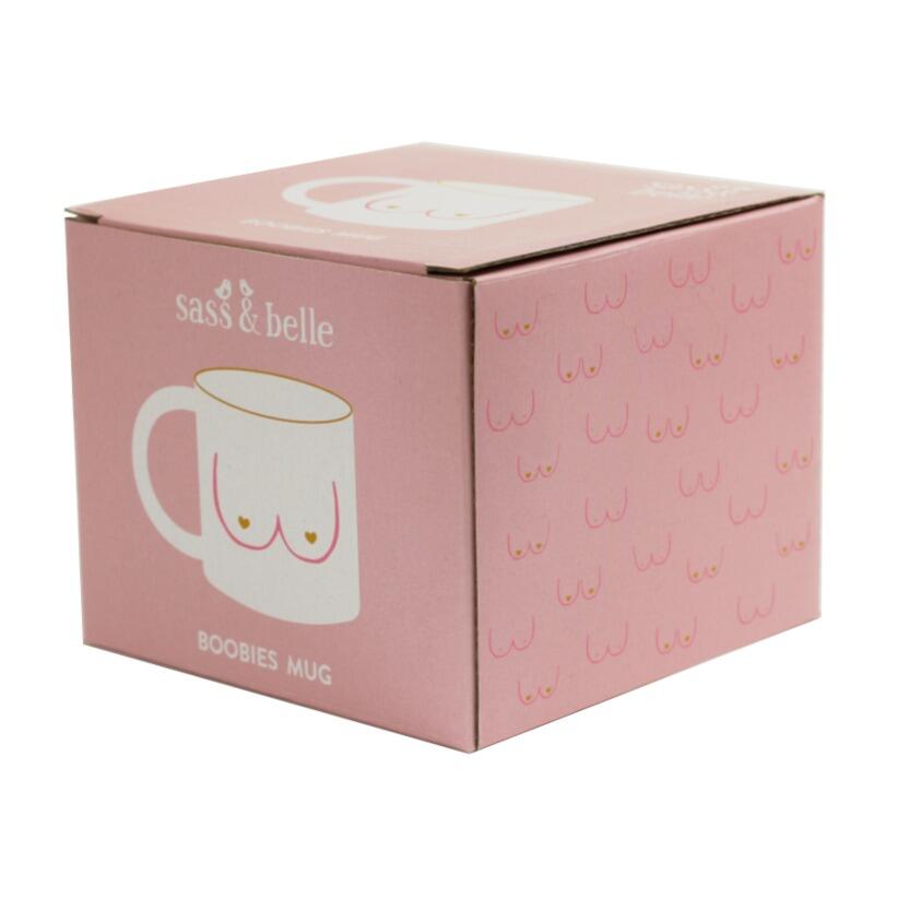 Boobies mug gift box