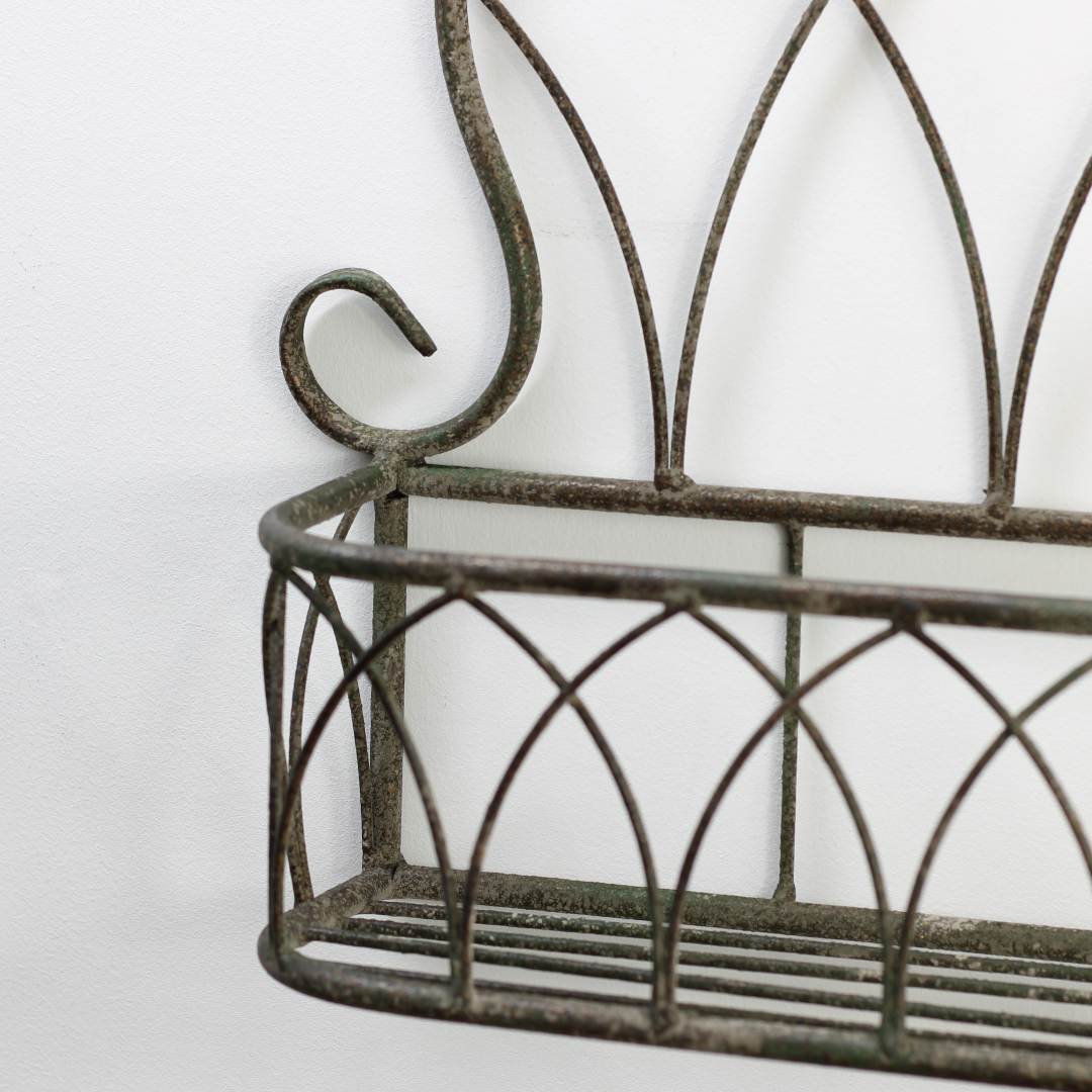 gothic style wall shelf for home and garden rustic decor