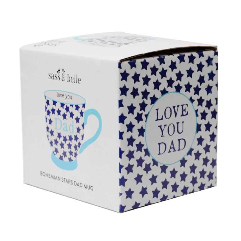 Love you dad tea or coffee mug gift box