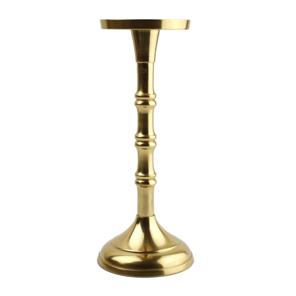 Gold period-style candlestick holder