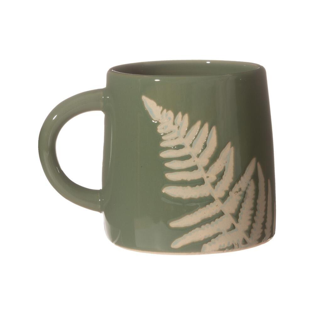 Fern leaf mug front