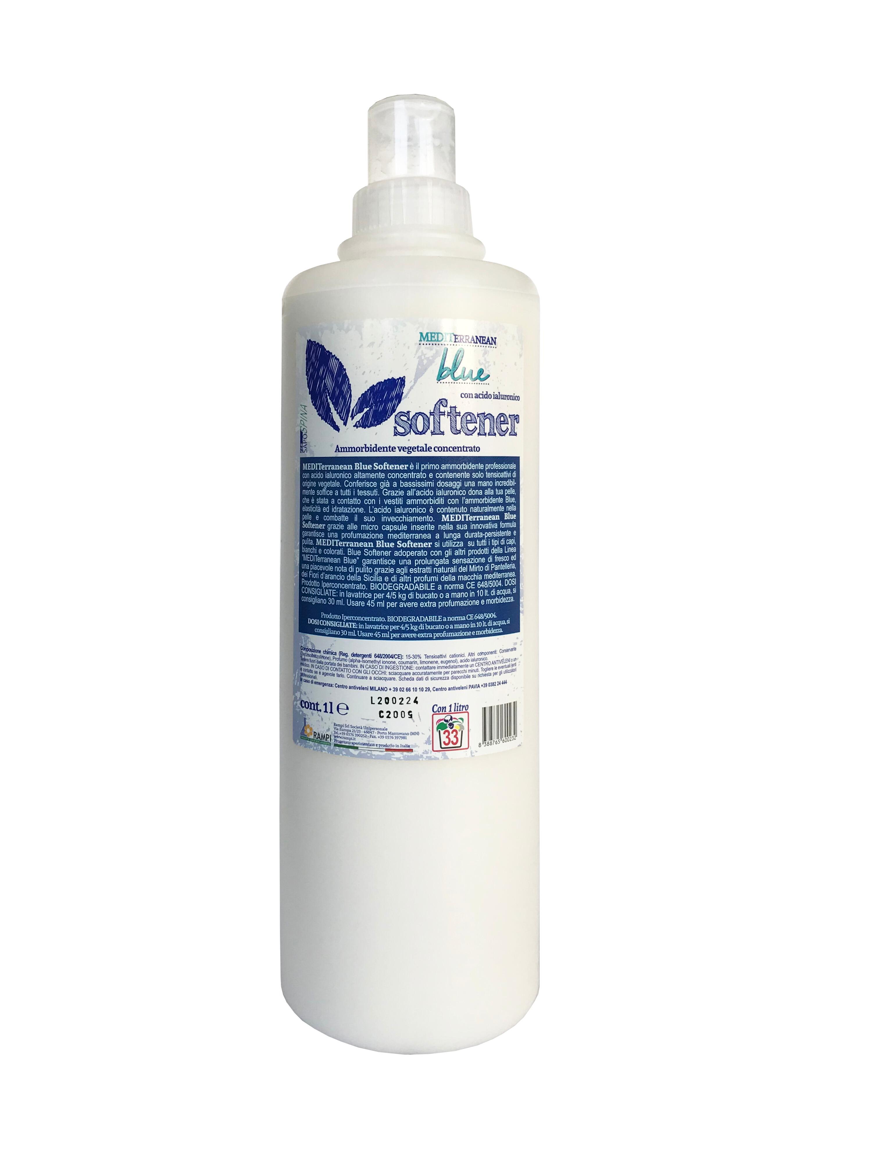 Our vegan and eco friendly 1L fabric softener which has long lasting scents of the Mediterranean.
