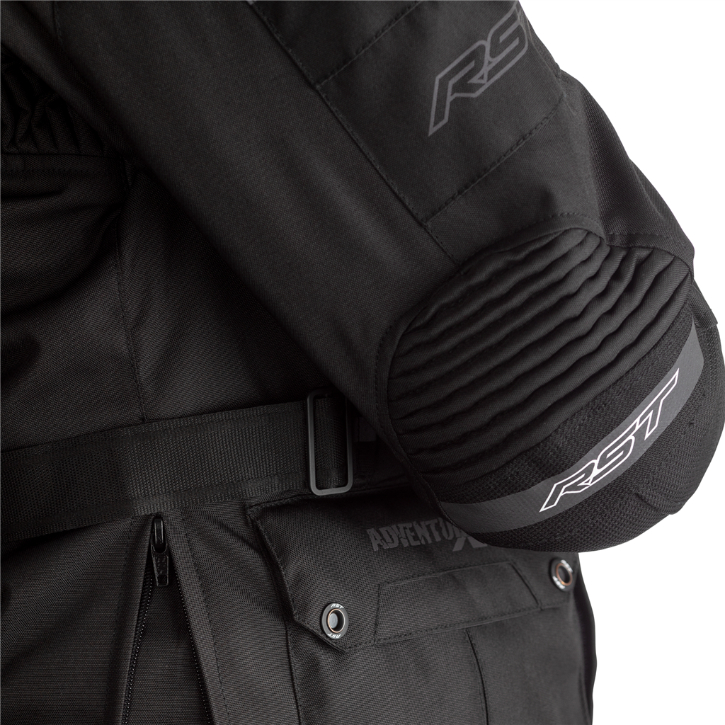 RST 2972 AdventureX Textile CE In&motion Airbag Motorcycle Jacket Black