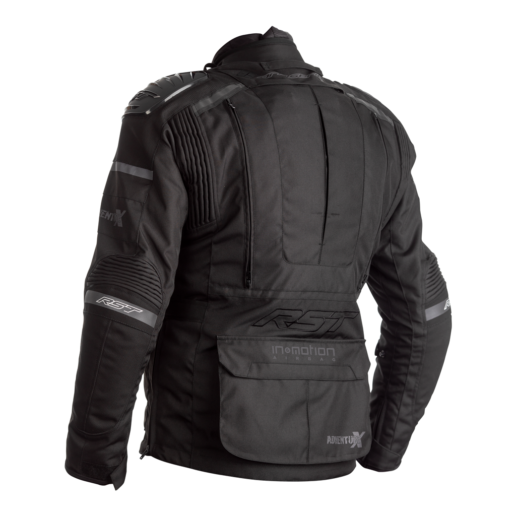 RST 2972 Adventure-X Textile CE In&motion Airbag Motorcycle Jacket Black