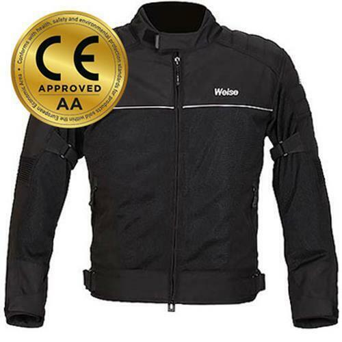 Lightweight mesh outlet motorcycle jacket