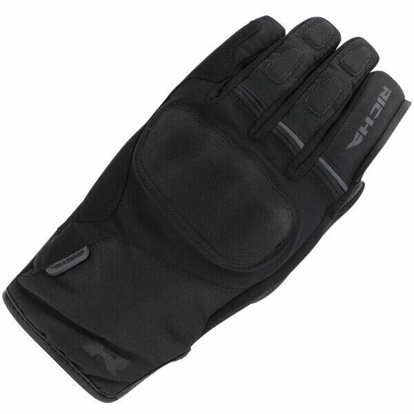 Richa Sub Zero 2 Short Cuff Winter Motorcycle Glove Black With Primaloft Warmth