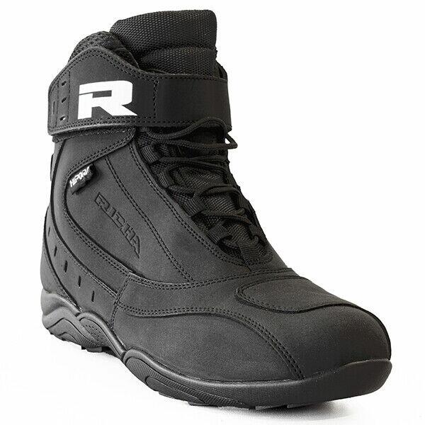 Richa Slick Waterproof Motorcycle Boots Short Ankle Motorbike Hipora Black 7 14