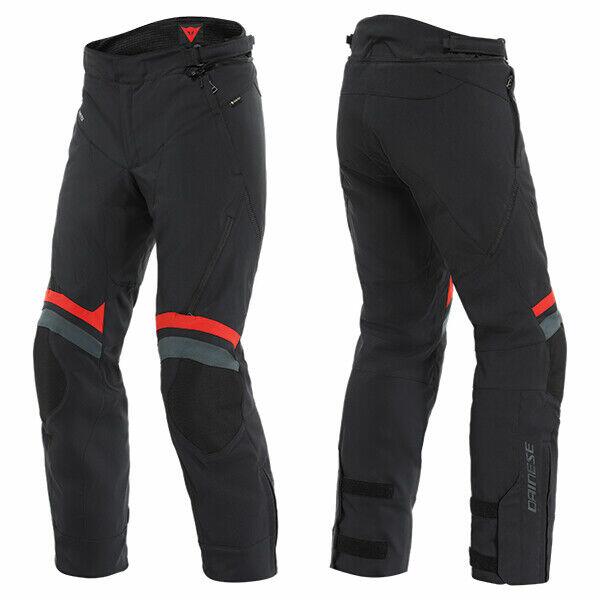 Gore-Tex Motorcycle Trousers Waterproof Dainese Carve Master 3 Goretex Red