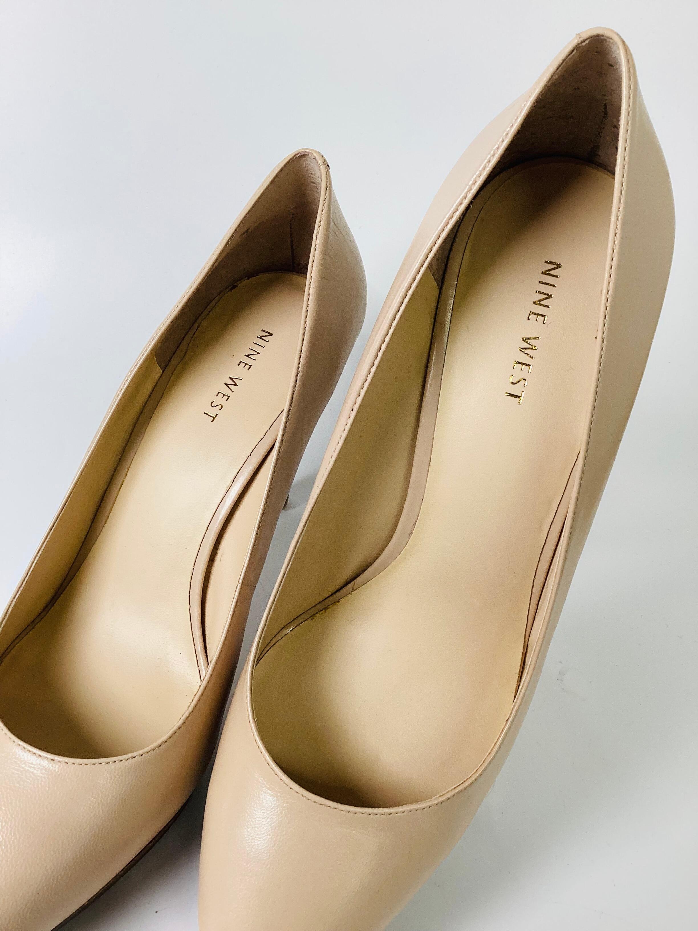 Nude shoes discount nine west