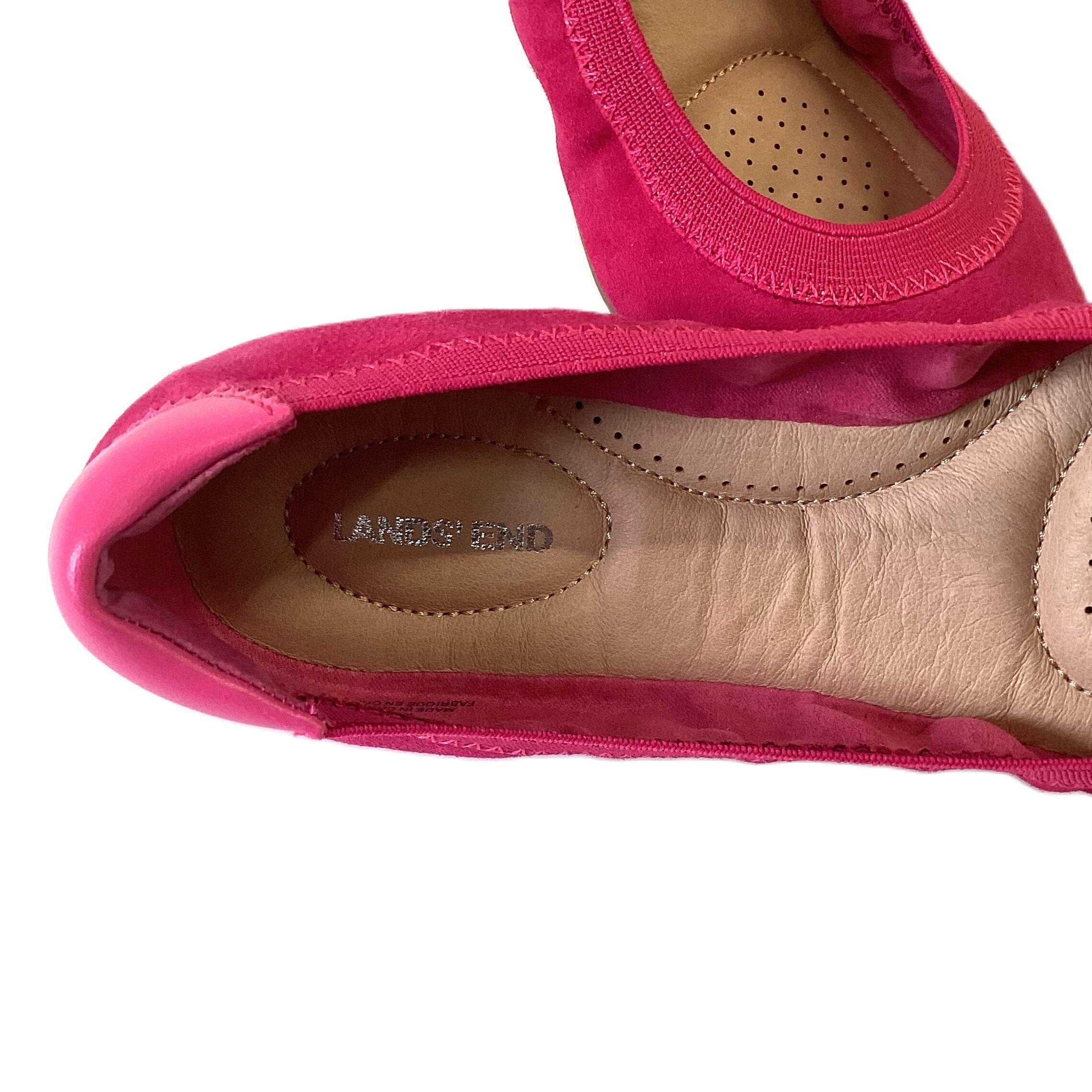 Lands end ballet pumps top