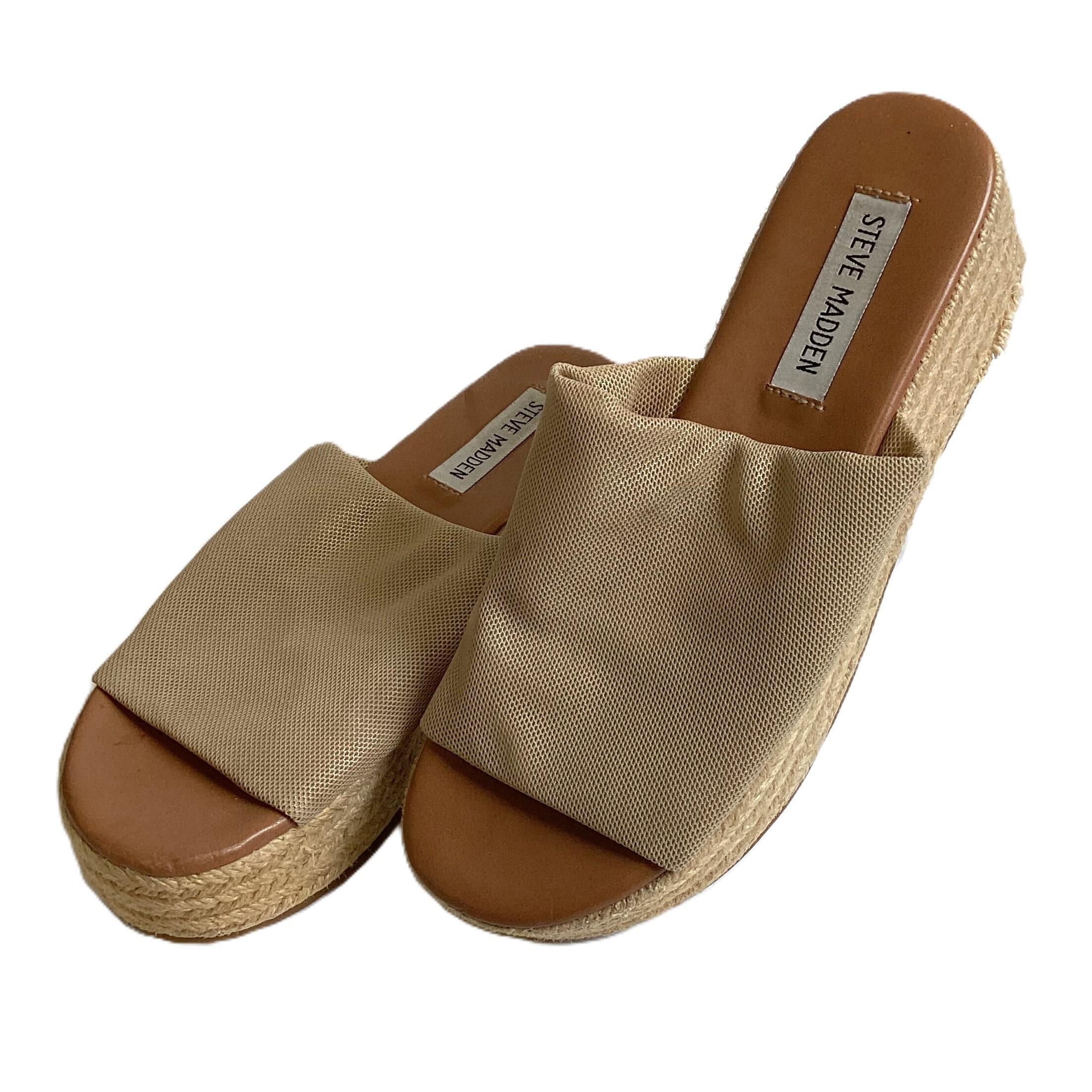 Steve madden sandals beige new arrivals