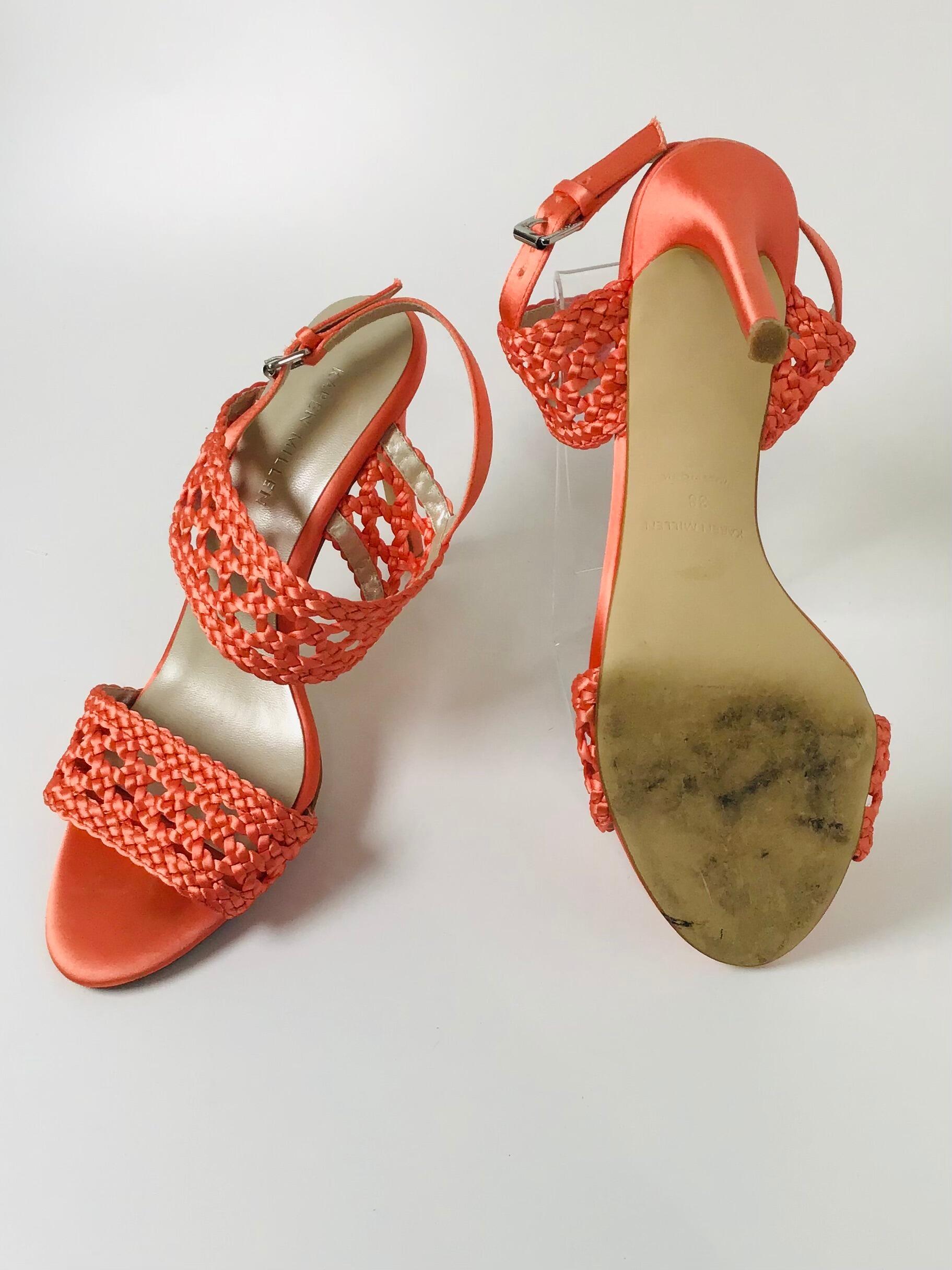 Bright hot sale coral heels