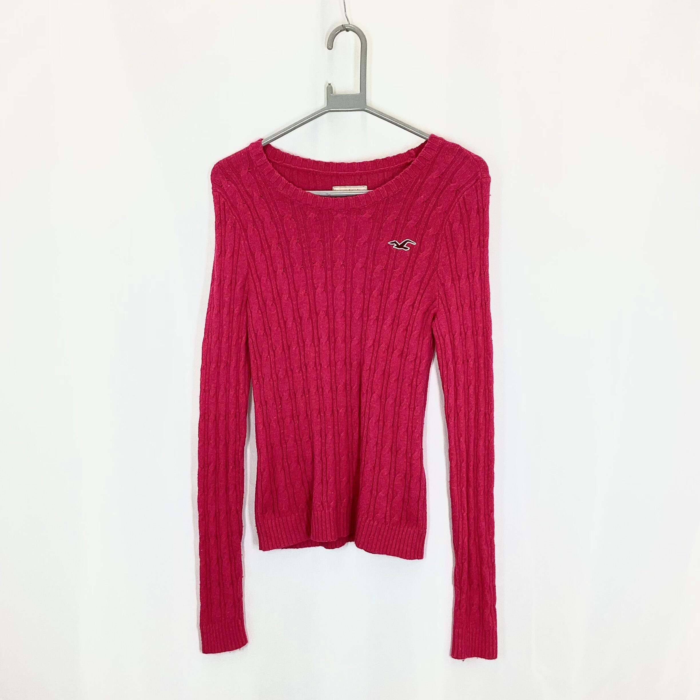 Hollister red sales jumper