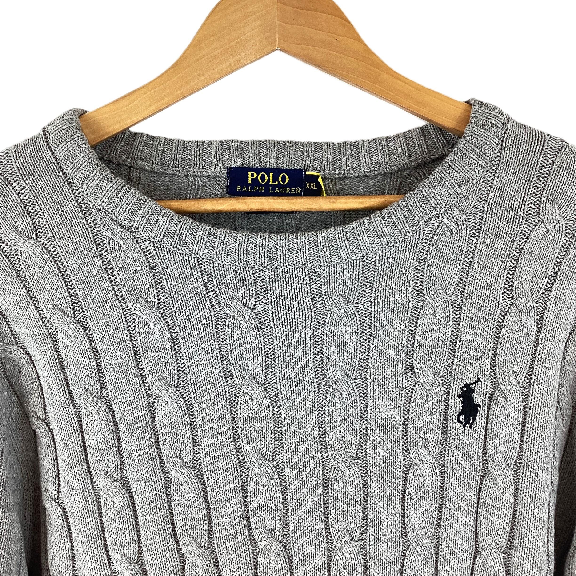 Polo ralph lauren cable cotton knit jumper on sale