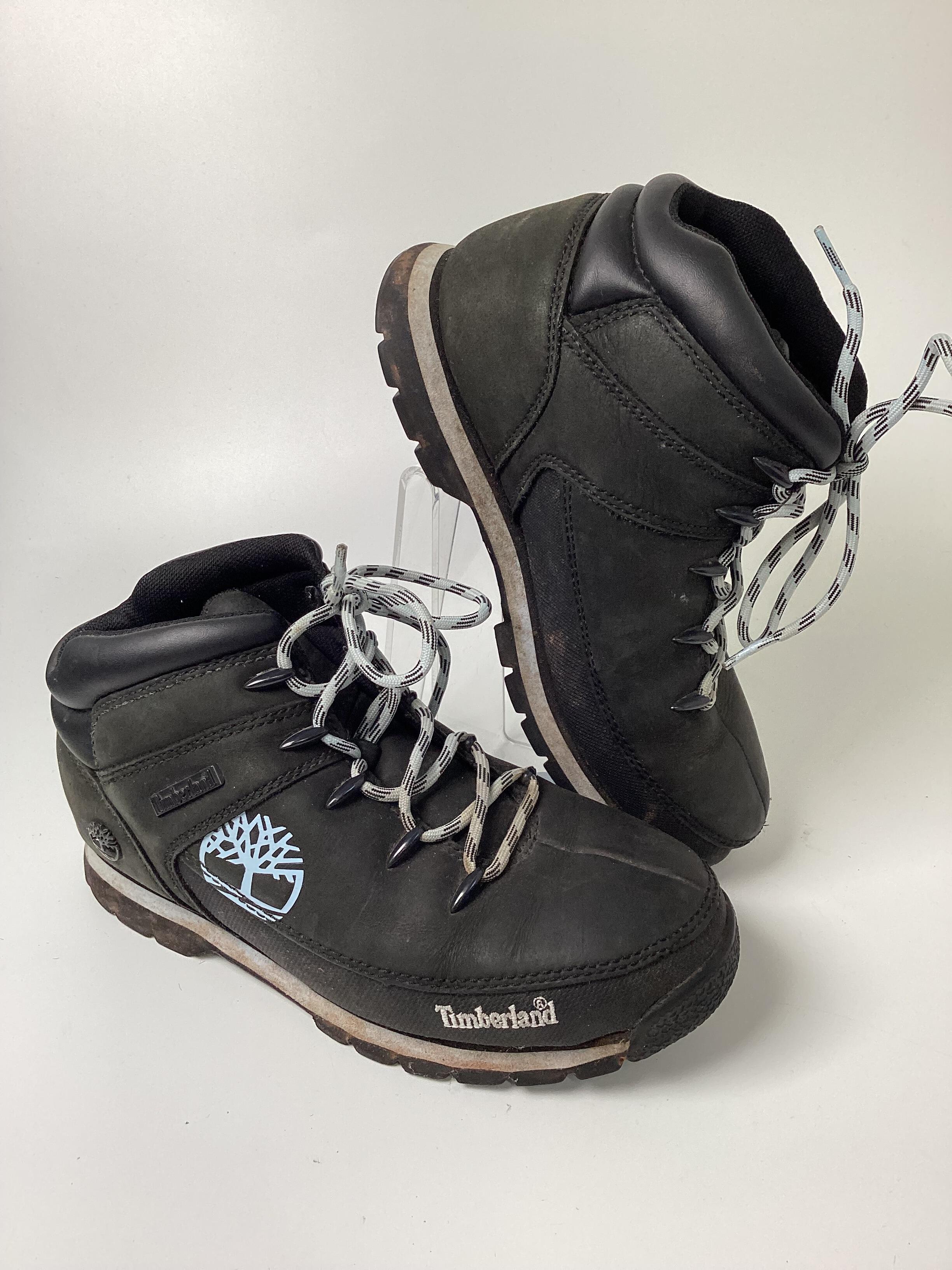 Black deals shoes timberland