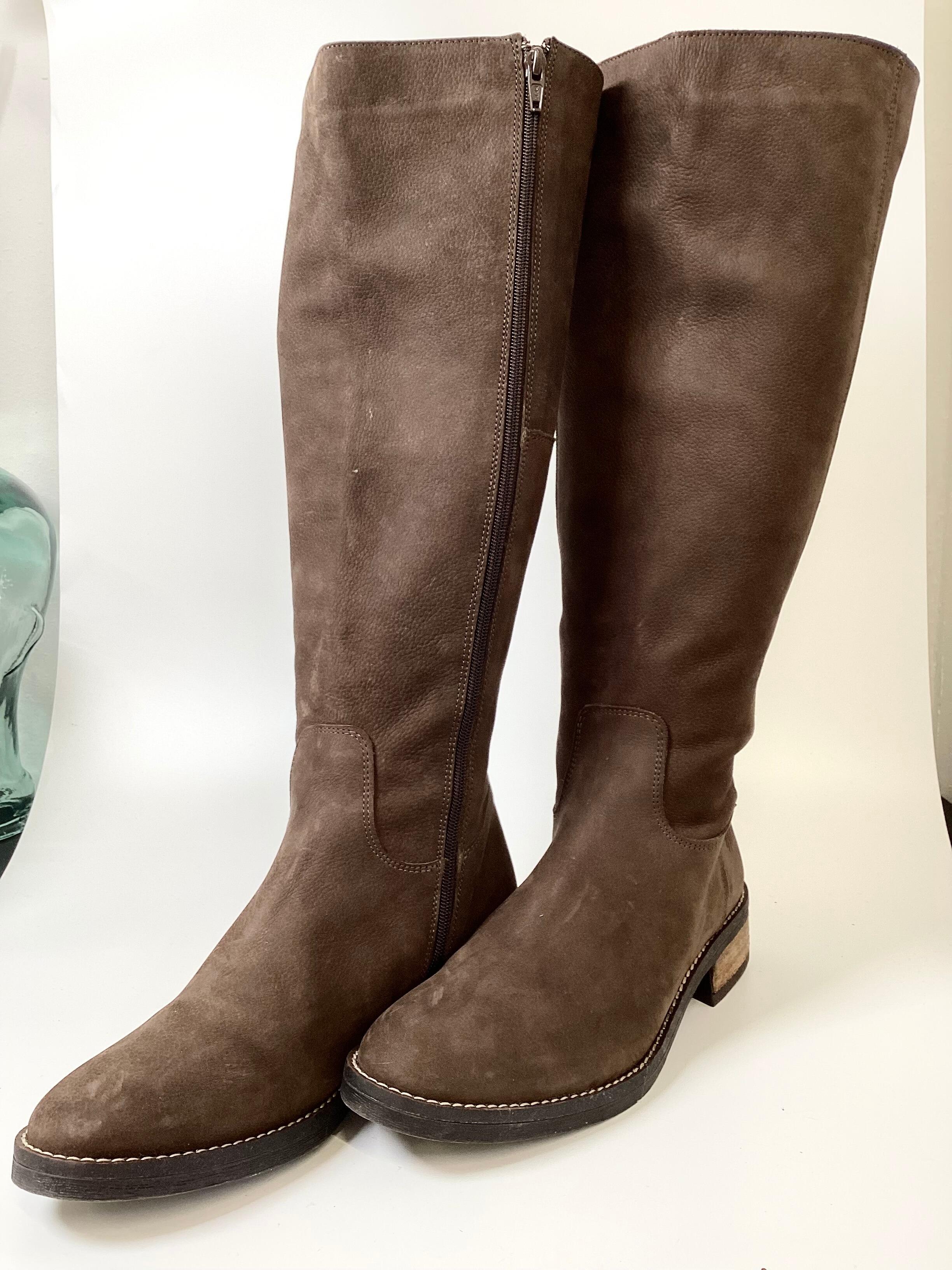 Suede calf sale boots uk