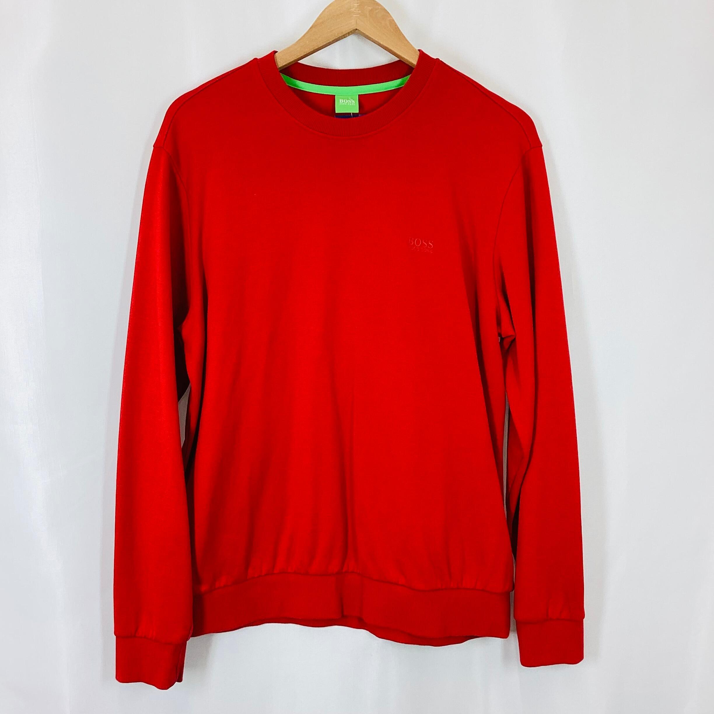 Hugo boss shop red jumper