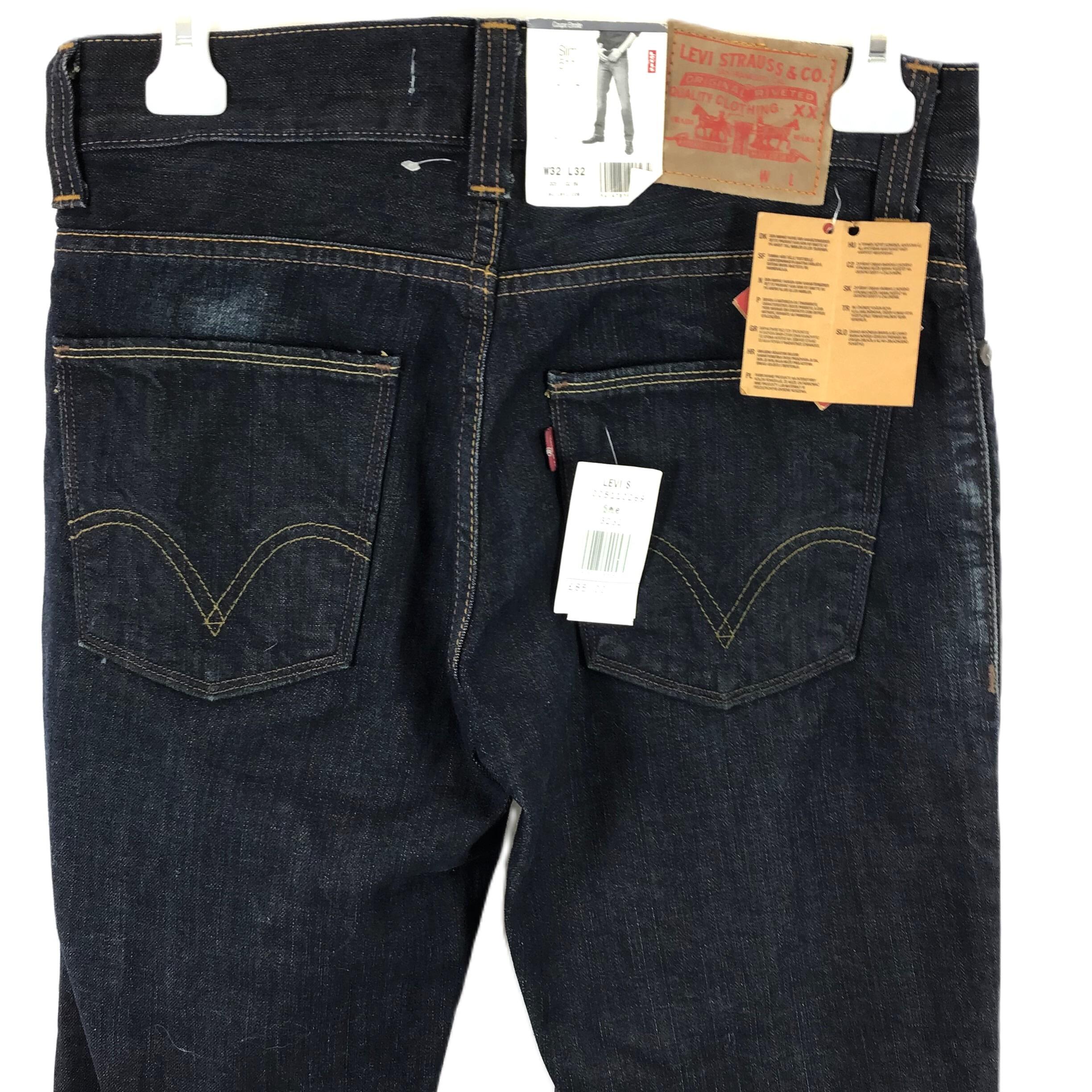 Levis 511 Slim Dark Blue Jeans W32 L32