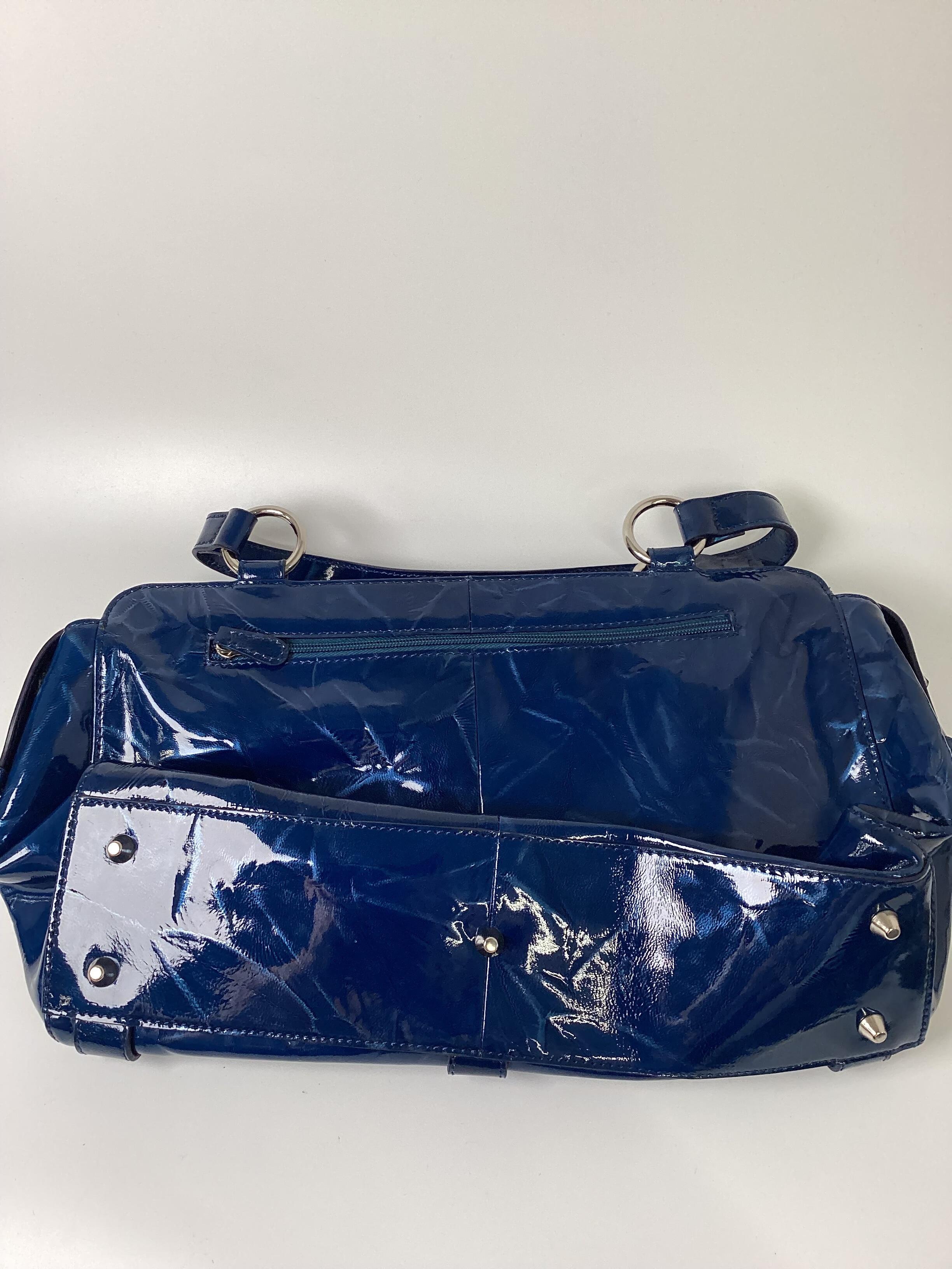 Coach patent leather online handbags