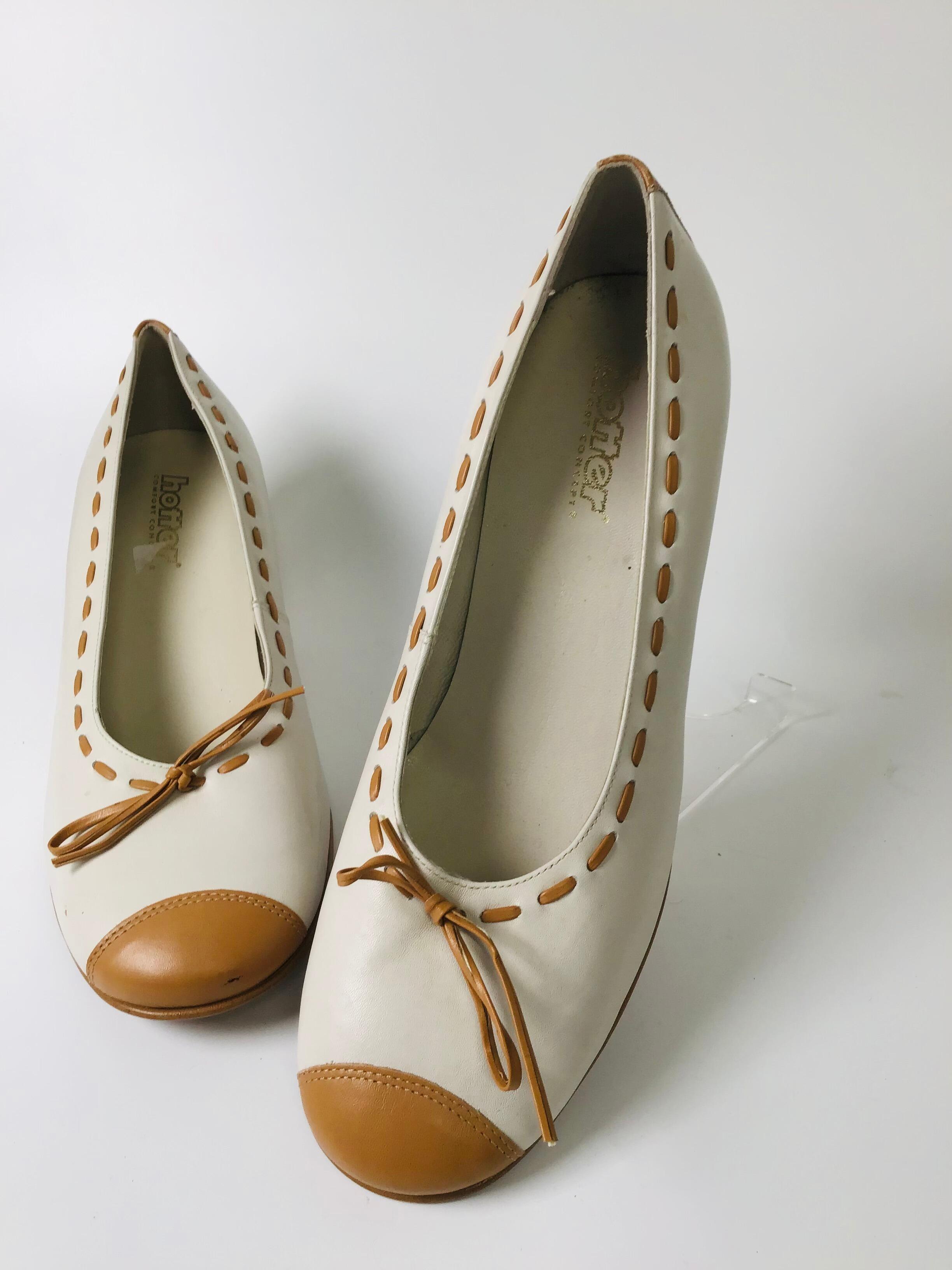 Tan leather sale heels uk