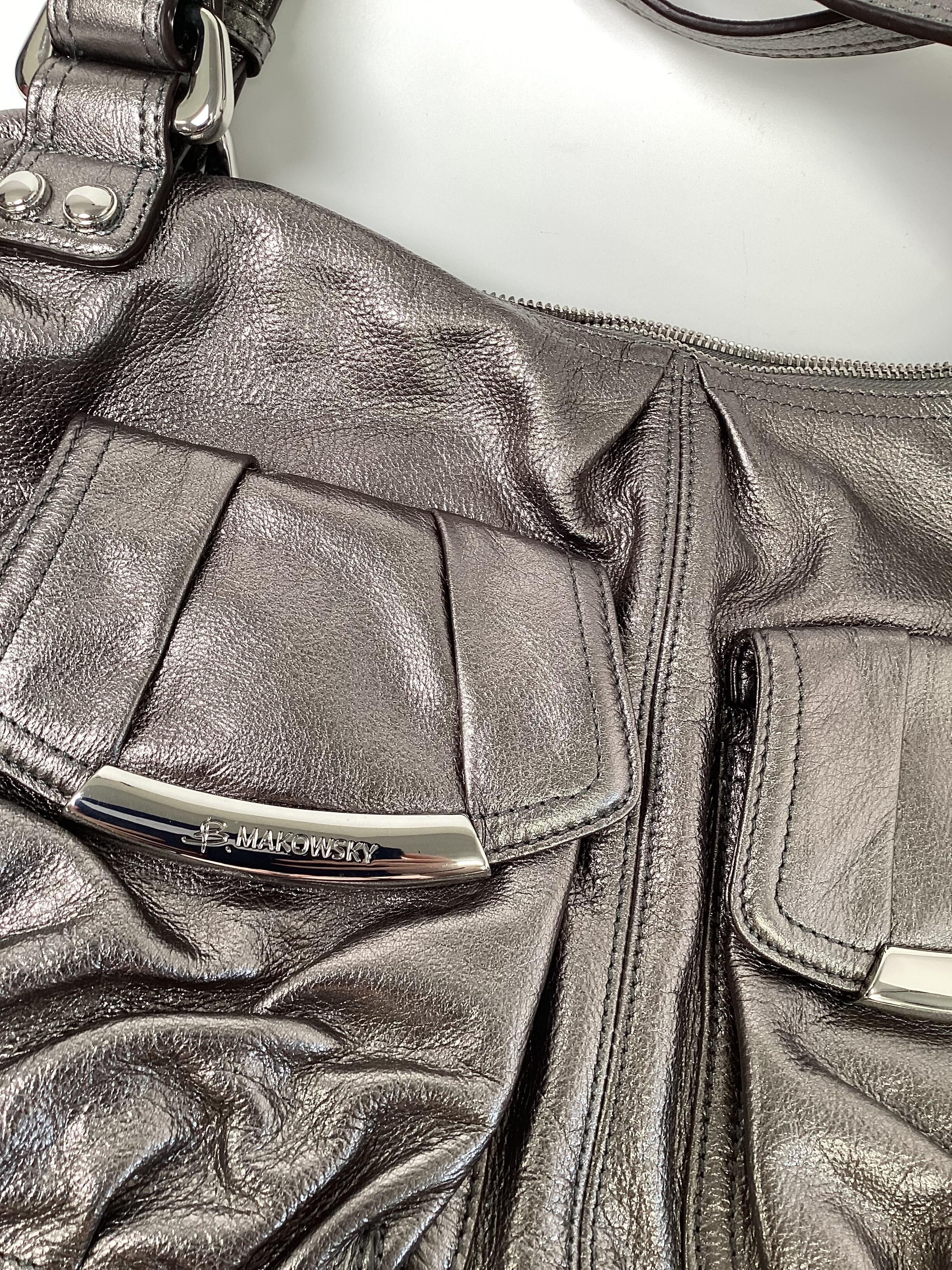 Vintage B Makowsky Soft Beige Leather Purse - Etsy
