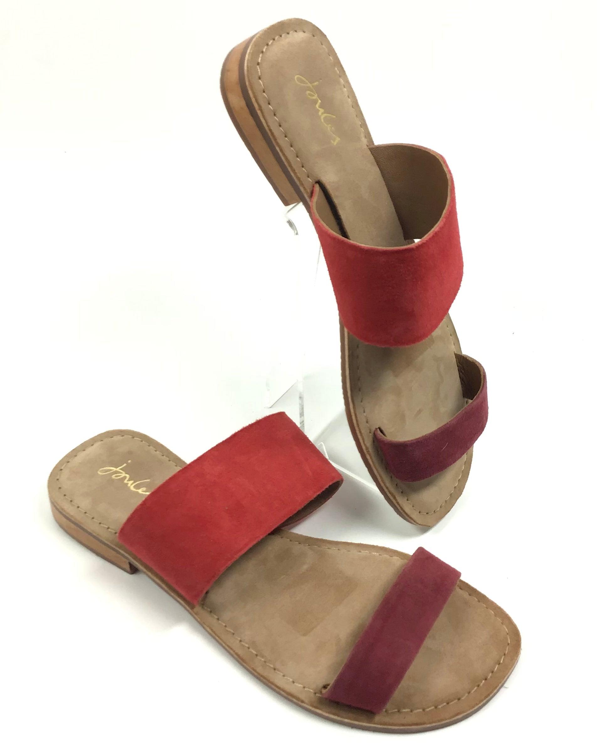 Joules Red Strap Sandals UK 5